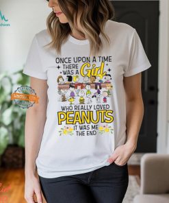 Once Upon A Time Wasa Goal Who Really Loved Peanuts It Was Me The End Shirt