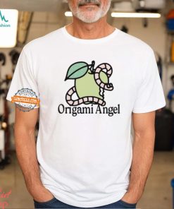 Origami Angel Apple Worm T Shirt