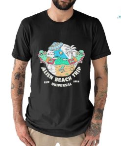 Original Alien Beach Trip Universal Estd 2024 T shirt