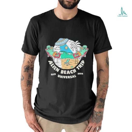 Original Alien Beach Trip Universal Estd 2024 T shirt