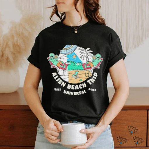 Original Alien Beach Trip Universal Estd 2024 T shirt