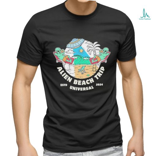 Original Alien Beach Trip Universal Estd 2024 T shirt