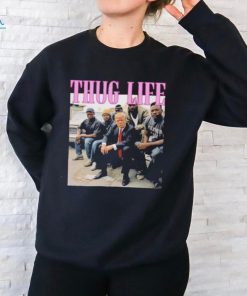 Original Chuck Callesto Thug Life Trump’S Kangaroo Conviction Shirt