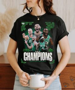 Original The Boston Celtics Are The 2023 24 NBA Champions Banner 18 Secured Shirt