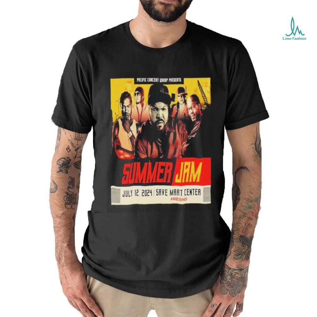 Pacific Concert Group Presents Summer Jam On July 12 At Save Mart Center Ice Cube Tour 2024 shirt Pacific Concert Group Presents Summer Jam On July 12 At Save Mart Center Ice Cube Tour 2024 shirt
