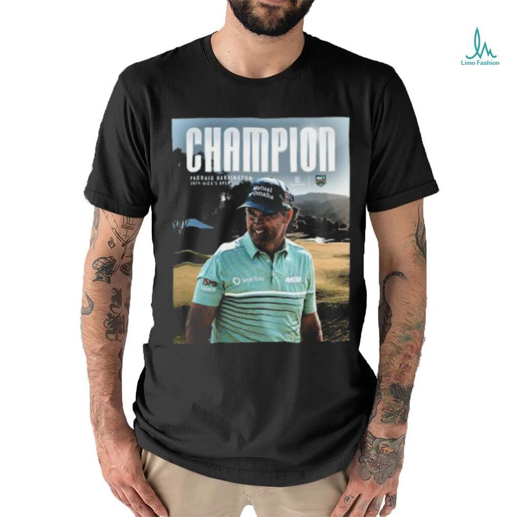 Padraig Harrington Claims His Third Win In A Row At En Joie GC 2024 Dicks Open Golf Classic T Shirt Padraig Harrington Claims His Third Win In A Row At En Joie GC 2024 Dicks Open Golf Classic T Shirt