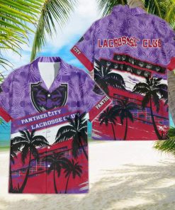 Panther City Lacrosse Club Tropical Hawaiian Shirt
