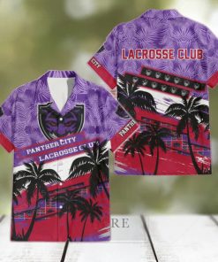 Panther City Lacrosse Club Tropical Hawaiian Shirt