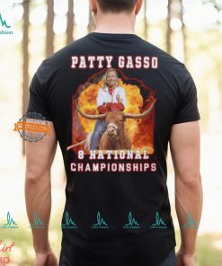 Patty Gasso 8 National Championship T Shirt