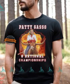 Patty Gasso 8 National Championship T Shirt