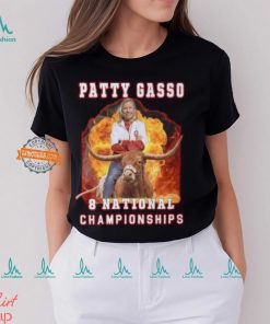 Patty Gasso 8 National Championship T Shirt