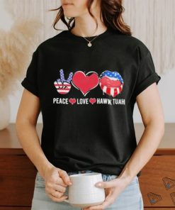 Peace Love Hawk Tuah 2024 American Shirt