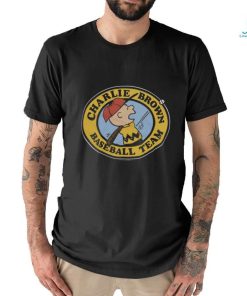 Peanuts Charlie Brown Baseball Team Shirt