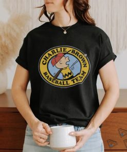 Peanuts Charlie Brown Baseball Team Shirt