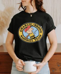 Peanuts Charlie Brown baseball team shirt