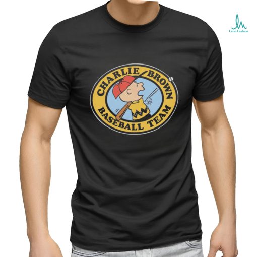 Peanuts Charlie Brown baseball team shirt