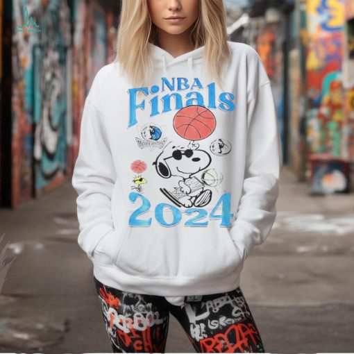 Peanuts Snoopy And Woodstock Dallas Mavericks 2024 NBA Finals Shirt