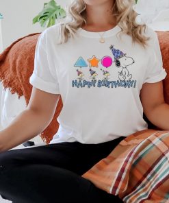 Peanuts Woodstock Snoopy Birthday Shirt
