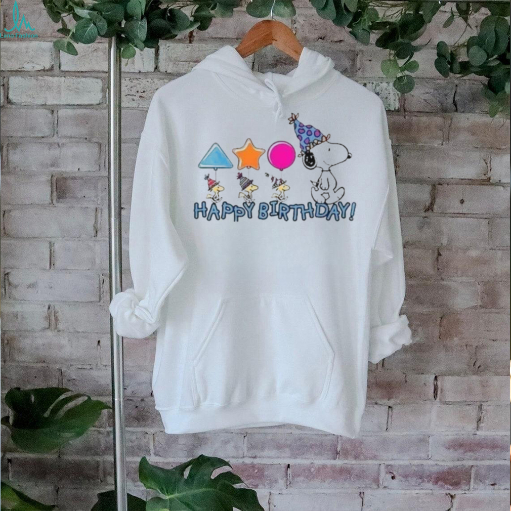 Peanuts Woodstock Snoopy Birthday Shirt Peanuts Woodstock Snoopy Birthday Shirt