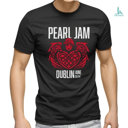 Pearl Jam Dublin, Ireland Tour June 22 2024 Shirt