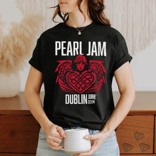 Pearl Jam Dublin, Ireland Tour June 22 2024 Shirt