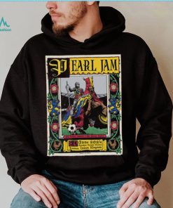 Pearl Jam With Richard Ashcroft & The Duroer Capitaz June 29 2024 Tottenham Hotspur Stadium London,UK Poster shirt