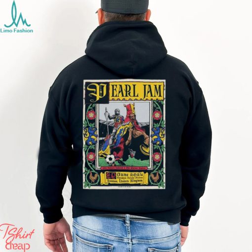 Pearl jam dark matter world tour with richard ashcroft and the murder capital at tottenham hotspur stadium london on june 29 2024 shirt