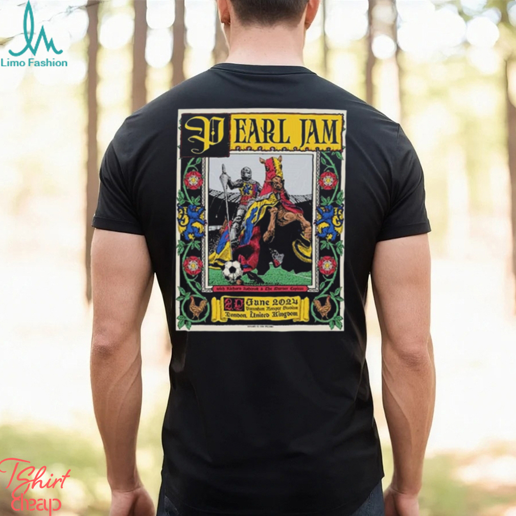 Pearl jam dark matter world tour with richard ashcroft and the murder capital at tottenham hotspur stadium london on june 29 2024 shirt Pearl jam dark matter world tour with richard ashcroft and the murder capital at tottenham hotspur stadium london on june 29 2024 shirt
