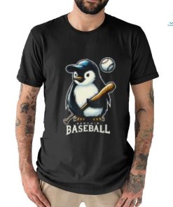 Penguin Baseball T Shirts