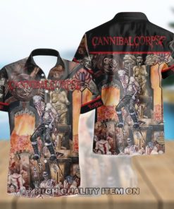 Personalized Cannibal Corpse 3D Summer Hawaiian Shirt