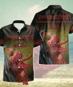 Personalized Cannibal Corpse Violence Unimagined Album Hawaiian Shirt
