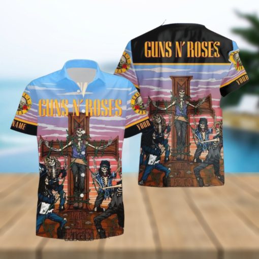 Personalized Guns N Roses Appetite for Destruction Hawaiian Shirt