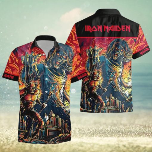 Personalized Iron Maiden Legacy of the Beast Luxury Hawaiian Shirt