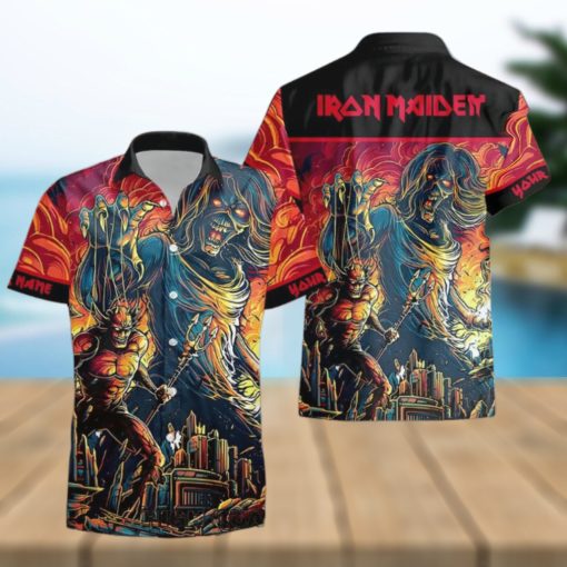 Personalized Iron Maiden Legacy of the Beast Luxury Hawaiian Shirt