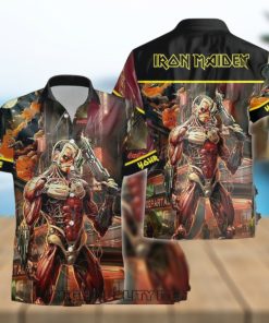 Personalized Iron Maiden Somewhere in Time Hawaiian Shirt
