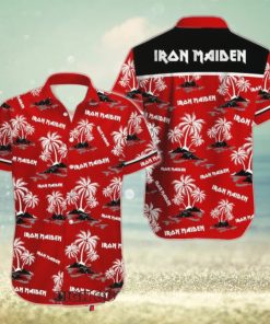 Personalized Iron Maiden Tropical Coconut Hawaiian Shirt