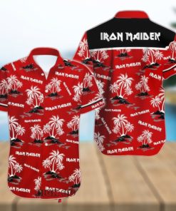 Personalized Iron Maiden Tropical Coconut Hawaiian Shirt