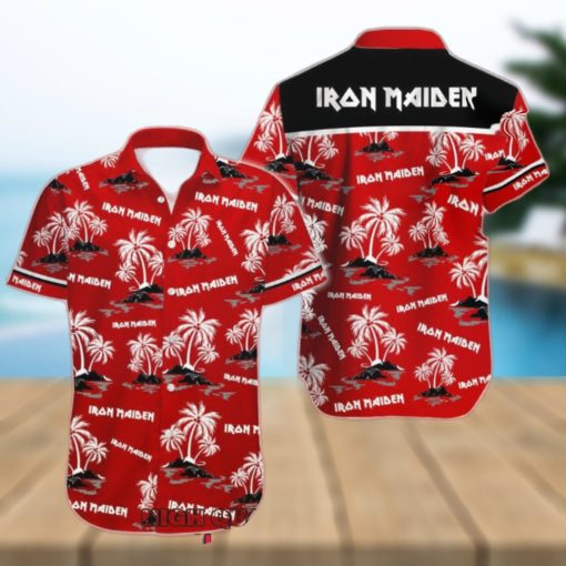 Personalized Iron Maiden Tropical Coconut Hawaiian Shirt