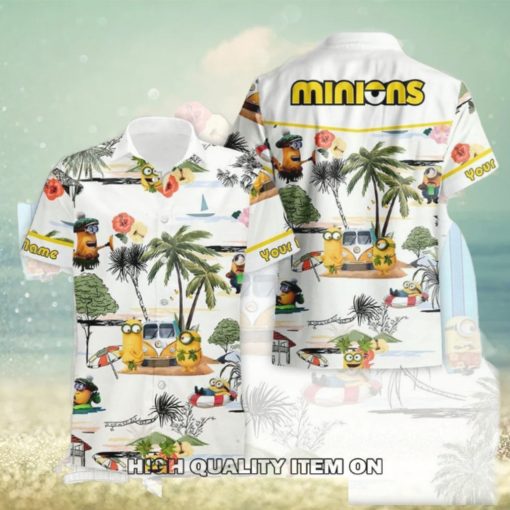 Personalized Minions Tropical Summer Hawaiian Shirt