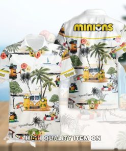 Personalized Minions Tropical Summer Hawaiian Shirt