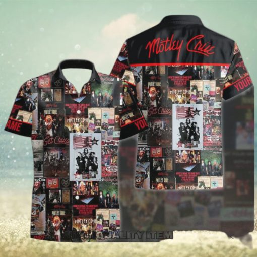 Personalized Motley Crue Magazine Hawaiian Shirt