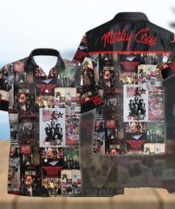 Personalized Motley Crue Magazine Hawaiian Shirt