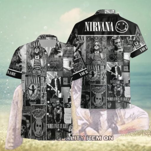 Personalized Nirvana When I Was An Alien Hawaiian Shirt