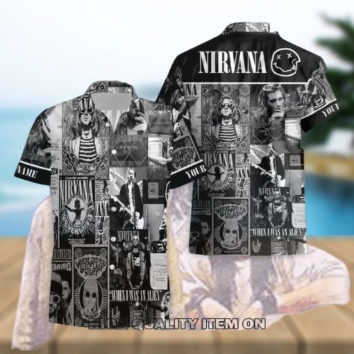 Personalized Nirvana When I Was An Alien Hawaiian Shirt