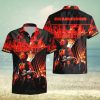 Personalized Rammstein Floral Flowers Short Sleeve Hawaiian Shirt