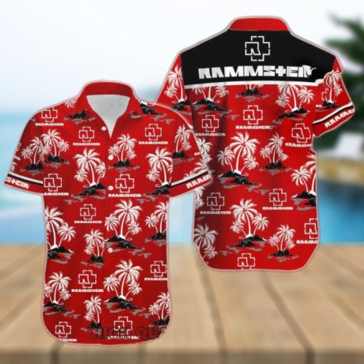 Personalized Rammstein Tropical Coconut Hawaiian Shirt