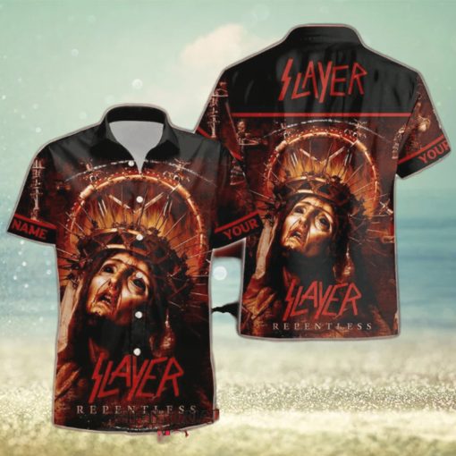 Personalized Slayer Repentless Short Sleeve Hawaiian Shirt