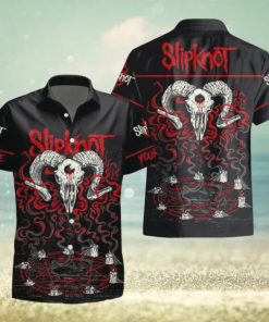 Personalized Slipknot Goat Metal Music Hawaiian Shirt