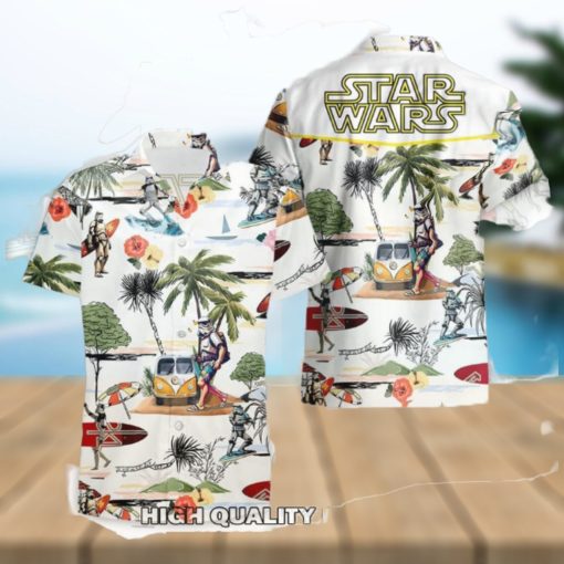 Personalized Star Wars Tropical Summer Hawaiian Shirt