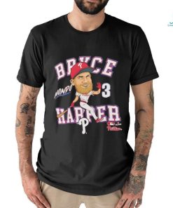 Philadelphia Phillies Bryce Harper no 3 Mondo caricature shirt